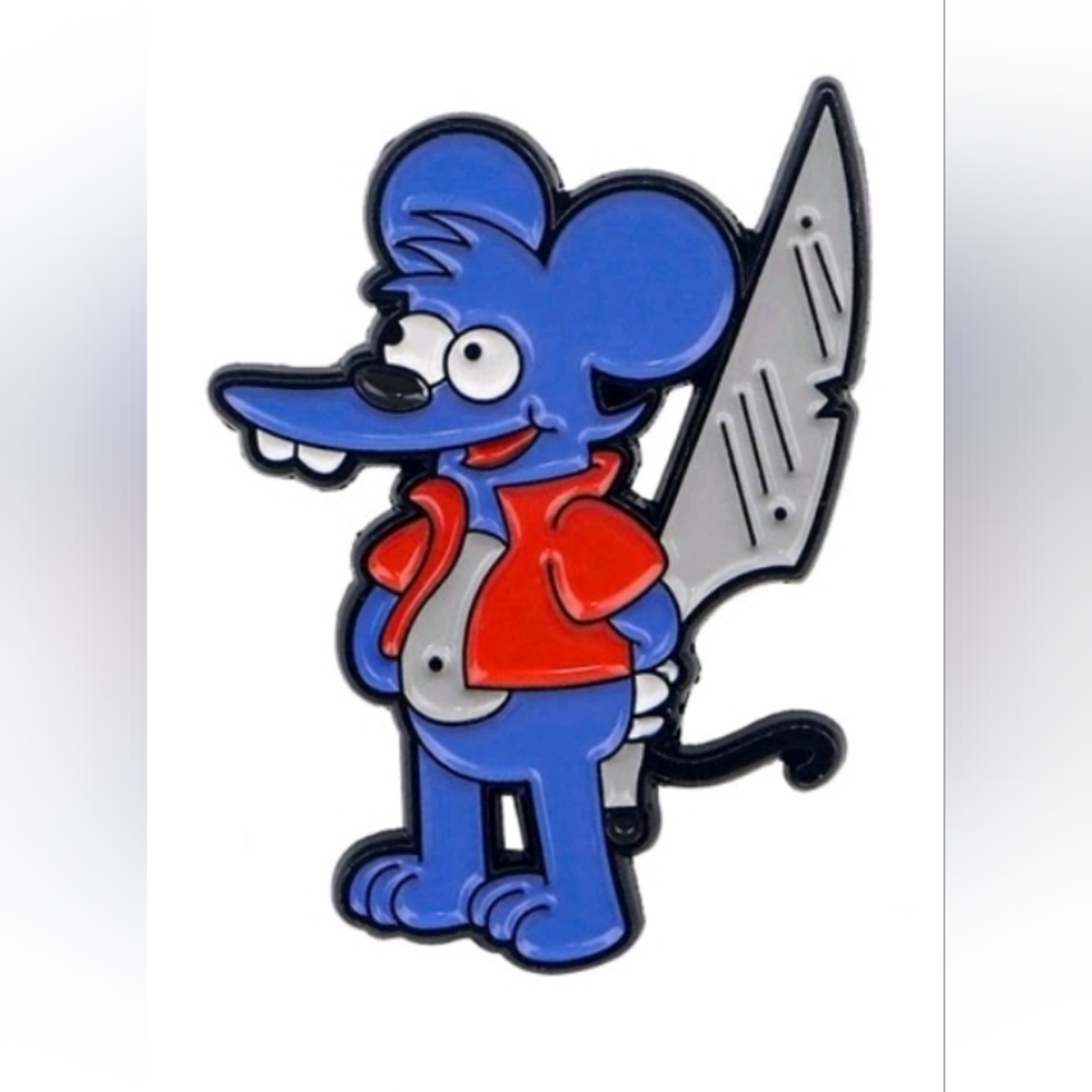 Itchy Enamel Pin